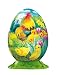 Egg Puzzleball Rooster and Chicks Jigsaw Puzzle