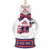 Boston Red Sox Snow Globe Ornaments