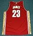 LEBRON JAMES Cleveland Cavaliers Reebok AUTHENTIC Away NBA Basketball Jersey, 52/2XL