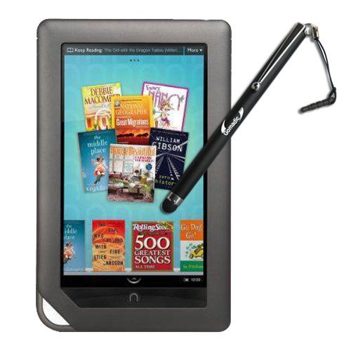Gomadic Precision Tip Capacitive Stylus Pen for Barnes and Noble Nook Color / NookColor (Black Color)