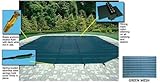 Arctic Armor Mesh Rectangular Safety Cover for 18ft x 36ft In-Ground Pools with 12-Year Warranty Color: Green (WS360G)