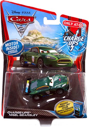 Disney / Pixar CARS 2 Movie 155 Exclusive Charge Ups Car Nigel Gearsley