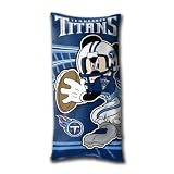 Disney/NFL Tennessee Titans Mickey Mouse Fold-Up Body Pillow