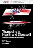 Thymosins in health and disease : the third international symposium