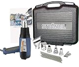Steinel, Automotive Heat Gun Kit HL 2010 E  Includes Case, Applications Guide, 9mm & 20mm Reducer Nozzles, 14mm & 39mm Reflector Nozzles, 75mm Deflector Nozzle, Welding Tip, PP Welding Rods