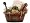 Pepper & Spice French Cooks Gift basket:Grinders, herbs & recipe towel, Standard ($42.99)