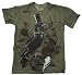 Crow Theory S/S Guys T-shirt in Green by Affliction Clothing