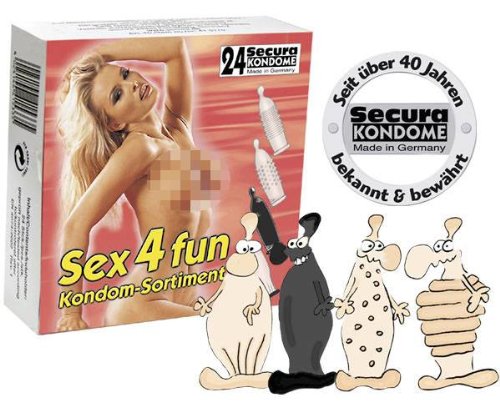 Secura Sex4fun Sortiment 24er