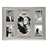 Malden Our Wedding 5-Opening Collage Frame, 5-Openings in a Variety of Sizes