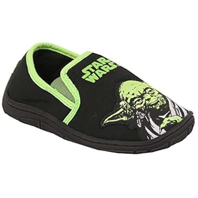 Gar&ccedil;ons Pantoufles Star Wars Enfants YODA HULK PU BADGE imprim&eacute;