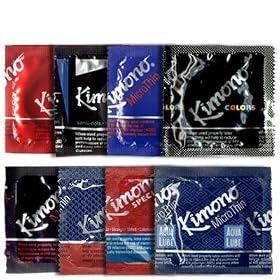 Kimono Condom Sampler 24 Pack