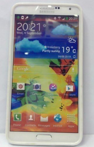 My8 White Samsung Note III N9000 Cover Style Slim Fit Colorful Polka Dots Design TPU Soft Gel Case for Samsung Galaxy Note 3 III N9000