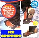 ICE Grippers - Anti Slip Grippers for ice & Snow Traction Size 8-11 Shoes