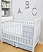 American Baby Company Cotton Percale Crib Bumper, Blue