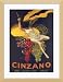 Cinzano, 1920 Framed Art Print by Leonetto Cappiello,19.9 in. x 25.9 in. Framed