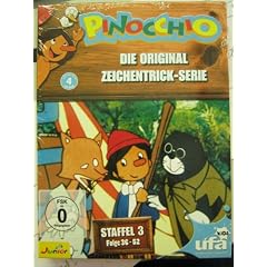 Pinocchio - Die Original Zeichentrick-Serie, Staffel 3, Folge 36-52 [3 DVDs]