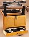 Guide Gear 25 - Pc. Wooden Toolbox - style Cleaning Kit Oak Finish