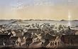 Hand-Colored Print of San Francisco, Looking Toward the Bay, Published ca. 1850 - 16x20-inch - Fine-Art-Quality Photographic Print of an Image from the Library of Congress Collection