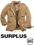 Surplus M65 Regiment Vintage Outdoor Jacke gewaschen -beige-