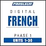 French Phase 1, Units 1-30: Learn to Speak and Understand French with Pimsleur Language Programs