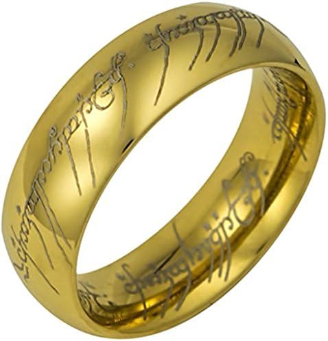 TIDOO Jewelry New Fashion Titanium Stainless Steel Rings "The Lords Of The Rings" Best Welcome Finger Jewellery For Party Wedding Band Anniversary Engagement