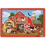 Crocodile Creek On The Farm Placemat