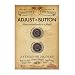 Adjust A Button for Denim: Removable instant fix fashion button for tight or gaping waistbands for a perfect fit on jeans (No iron, sew, tailor)