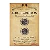 Adjust A Button for Denim: Removable instant fix fashion button for tight or gaping waistbands for a perfect fit on jeans (No iron, sew, tailor)