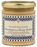 Willamette Valley Mustards And Marinades Champagne & Honey, 9-Ounce Jars (Pack of 12)