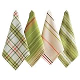 Rosebud Waffleweave Dishcloths Set of 4