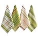 Rosebud Waffleweave Dishcloths Set of 4