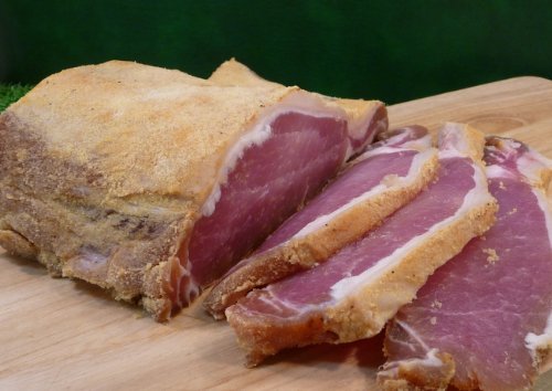 バックベーコン（Back Bacon)　ブロック/塩漬け豚肉