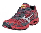 MIZUNO Wave Ascend 7 Herren Trail Laufschuhe, Rot/Grau, 39