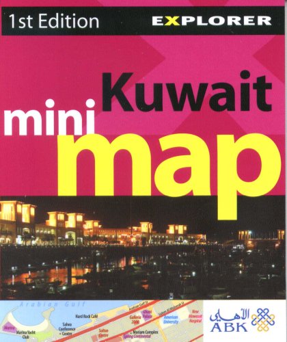 City Travel Guides Discounted  Books : Kuwait Mini Map