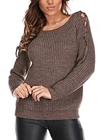 Fleur Bleue Jersey Milene (Taupe)