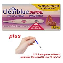 Clearblue Ovulationstest Digital/symbol plus 5 x Schwangerschaftsfr�htest