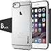 iPhone 6 / iPhone 6S Case - Poetic [Atmosphere Series] - [Lightweight] [Slim-Fit] Slim-Fit Tranparent Hybrid Case for Apple iPhone 6 /iPhone 6S 4.7inch Clear/Gray