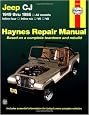 Jeep CJ  '49'86 (Haynes Repair Manual)