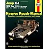 Jeep CJ  '49'86 (Haynes Repair Manual)