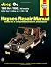 Jeep CJ  '49'86 (Haynes Repair Manual)