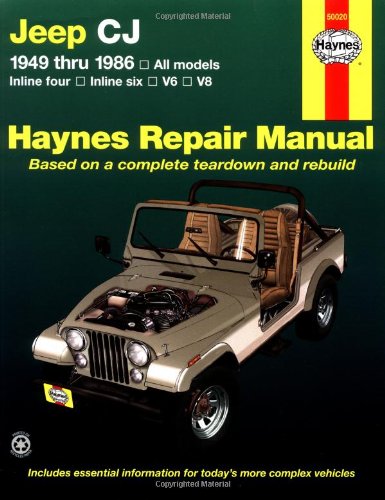 Jeep CJ  '49'86 (Haynes Repair Manuals)