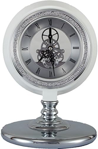 Jiahuafang Mechanism European Style Antique Retro Vintage-Inspired Wrought Iron Craft Table Clock Home Decor