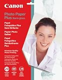 Canon Photo Paper Plus Semi-Gloss, 8.5 x 11 Inches, 20 Sheets (1686B020) Canon Photo Paper Plus Semi-Gloss, 8.5 x 11 Inches, 20 Sheets (1686B020)