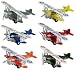 Show Flight Biplane Pullbacks - Six Pack Assortment