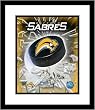 Buffalo Sabres NHL Framed 8x10 Photograph Team Logo and Hockey Puck