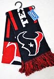 NFL Houston Texans Knit NFL official Knit Stripe Jersey Scarf 2011 NEW