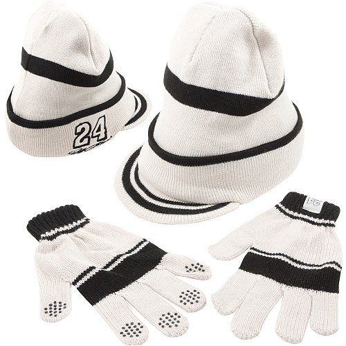 Buy Chase Authentics Jeff Gordon Ladies Beanie and Glove Set by Chase Authentics