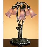 Meyda Tiffany 5 Light Lily Cranberry 15127