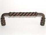 6 CTC Twisted Bar Handle - Patine Rouge