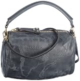 Alviero Martini 1a classe Nappa Mappa G7788250, Sac &agrave; main femme - Bleu-TR-F5-212, EU